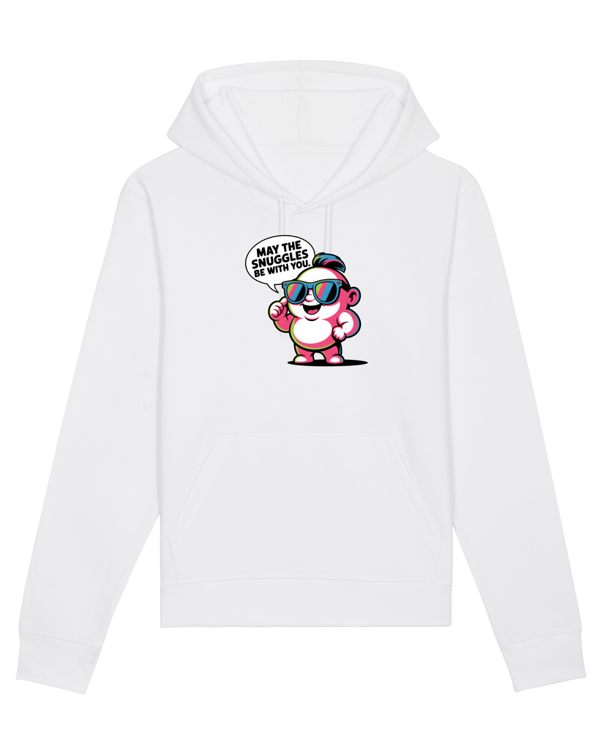 Hanorac Unisex Drummer White