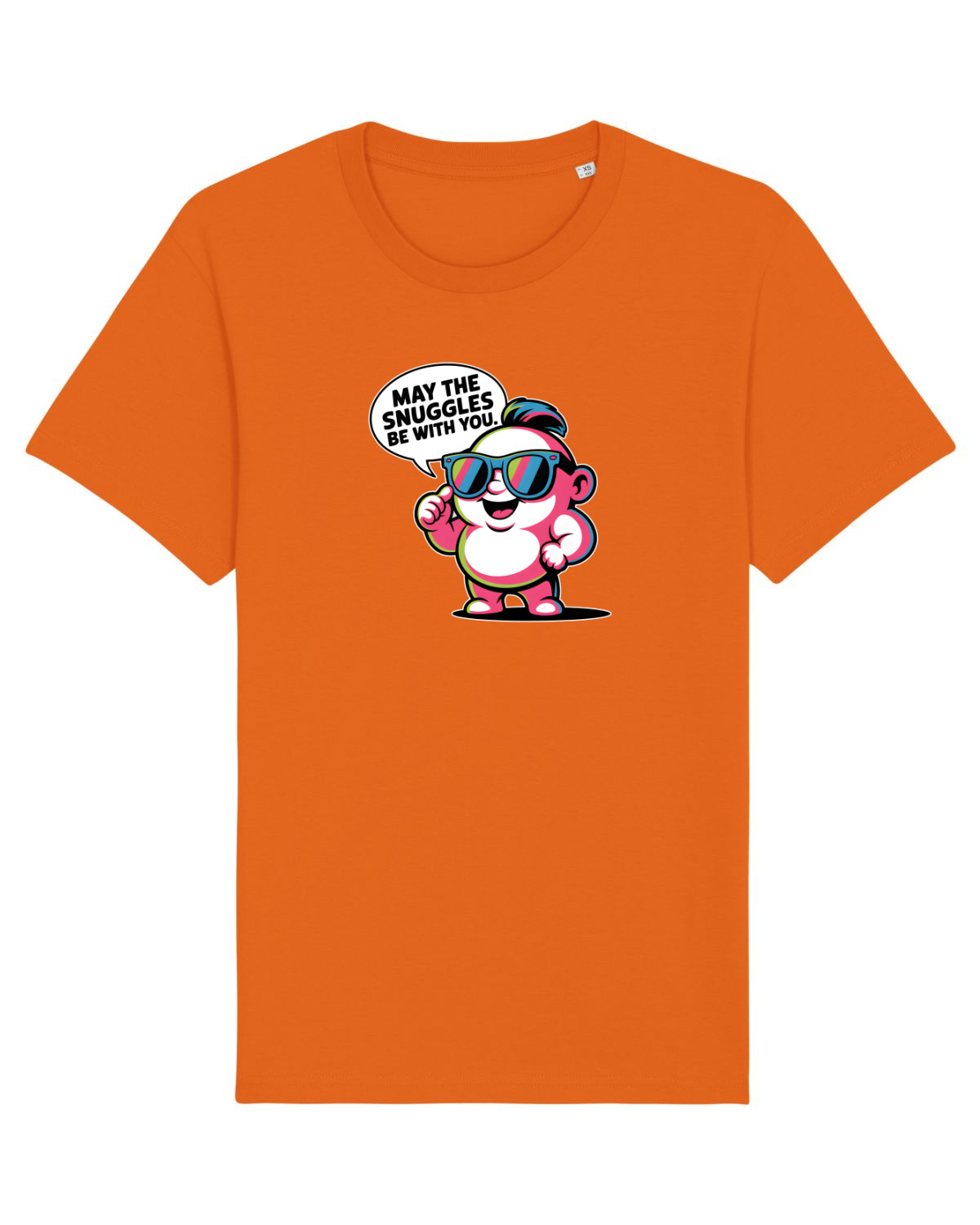 Tricou mânecă scurtă Unisex Rocker Bright Orange