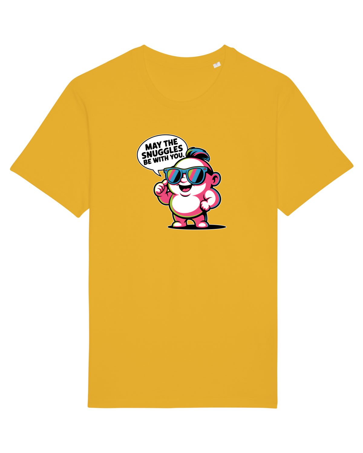 Tricou mânecă scurtă Unisex Rocker Spectra Yellow