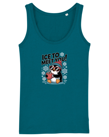 `ICE TO MEET YOU! - pinguin simpatic cool Ocean Depth