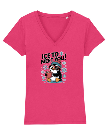 `ICE TO MEET YOU! - pinguin simpatic cool Raspberry