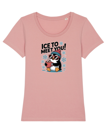 `ICE TO MEET YOU! - pinguin simpatic cool Canyon Pink