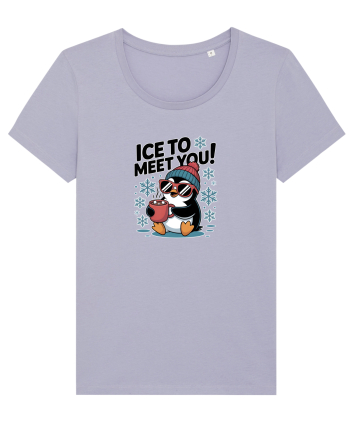 `ICE TO MEET YOU! - pinguin simpatic cool Lavender