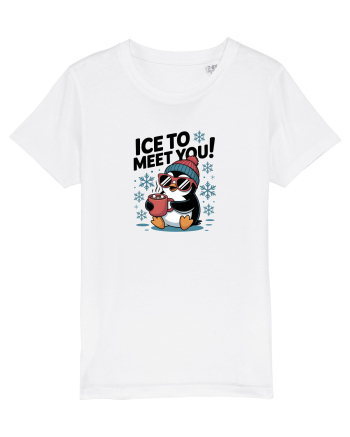 `ICE TO MEET YOU! - pinguin simpatic cool White