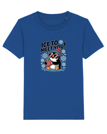 `ICE TO MEET YOU! - pinguin simpatic cool Majorelle Blue