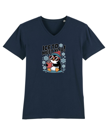 `ICE TO MEET YOU! - pinguin simpatic cool French Navy