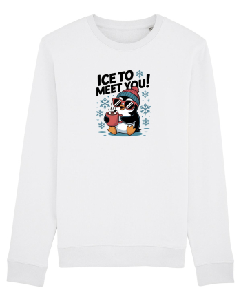 `ICE TO MEET YOU! - pinguin simpatic cool White