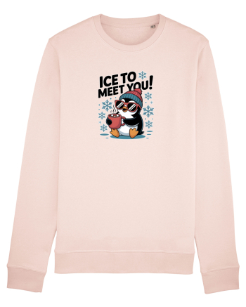 `ICE TO MEET YOU! - pinguin simpatic cool Candy Pink