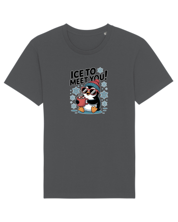 `ICE TO MEET YOU! - pinguin simpatic cool Anthracite
