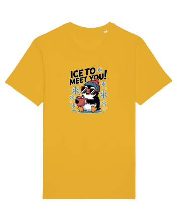 `ICE TO MEET YOU! - pinguin simpatic cool Spectra Yellow