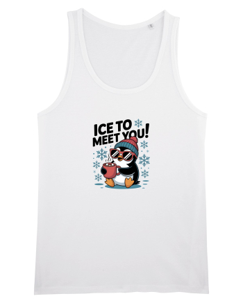 `ICE TO MEET YOU! - pinguin simpatic cool White