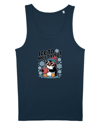 `ICE TO MEET YOU! - pinguin simpatic cool Navy