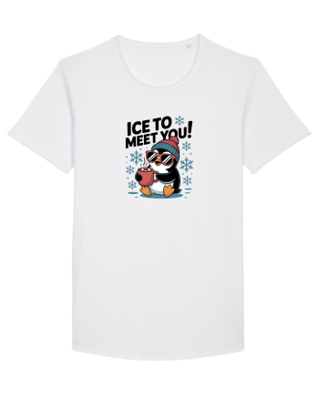 `ICE TO MEET YOU! - pinguin simpatic cool White