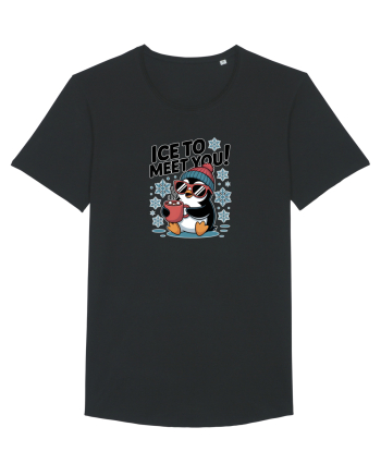 `ICE TO MEET YOU! - pinguin simpatic cool Black