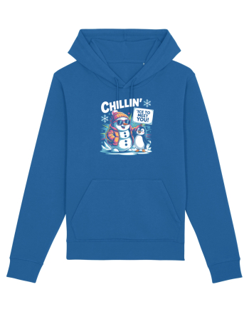 `ICE TO MEET YOU! - om de zapada & pinguin simpatic cool Royal Blue
