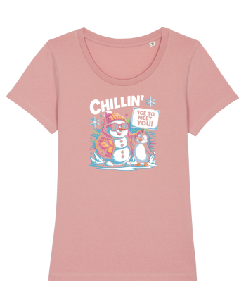 `ICE TO MEET YOU! - om de zapada & pinguin simpatic cool Canyon Pink