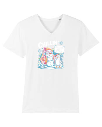 `ICE TO MEET YOU! - om de zapada & pinguin simpatic cool White