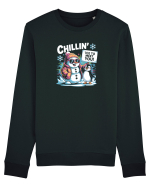 `ICE TO MEET YOU! - om de zapada & pinguin simpatic cool Bluză mânecă lungă Unisex Rise