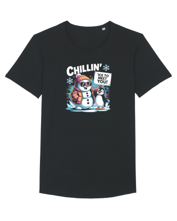`ICE TO MEET YOU! - om de zapada & pinguin simpatic cool Black