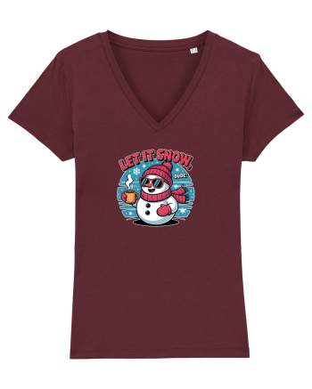 LET IT SNOW! -  OM DE ZAPADA COOL Burgundy