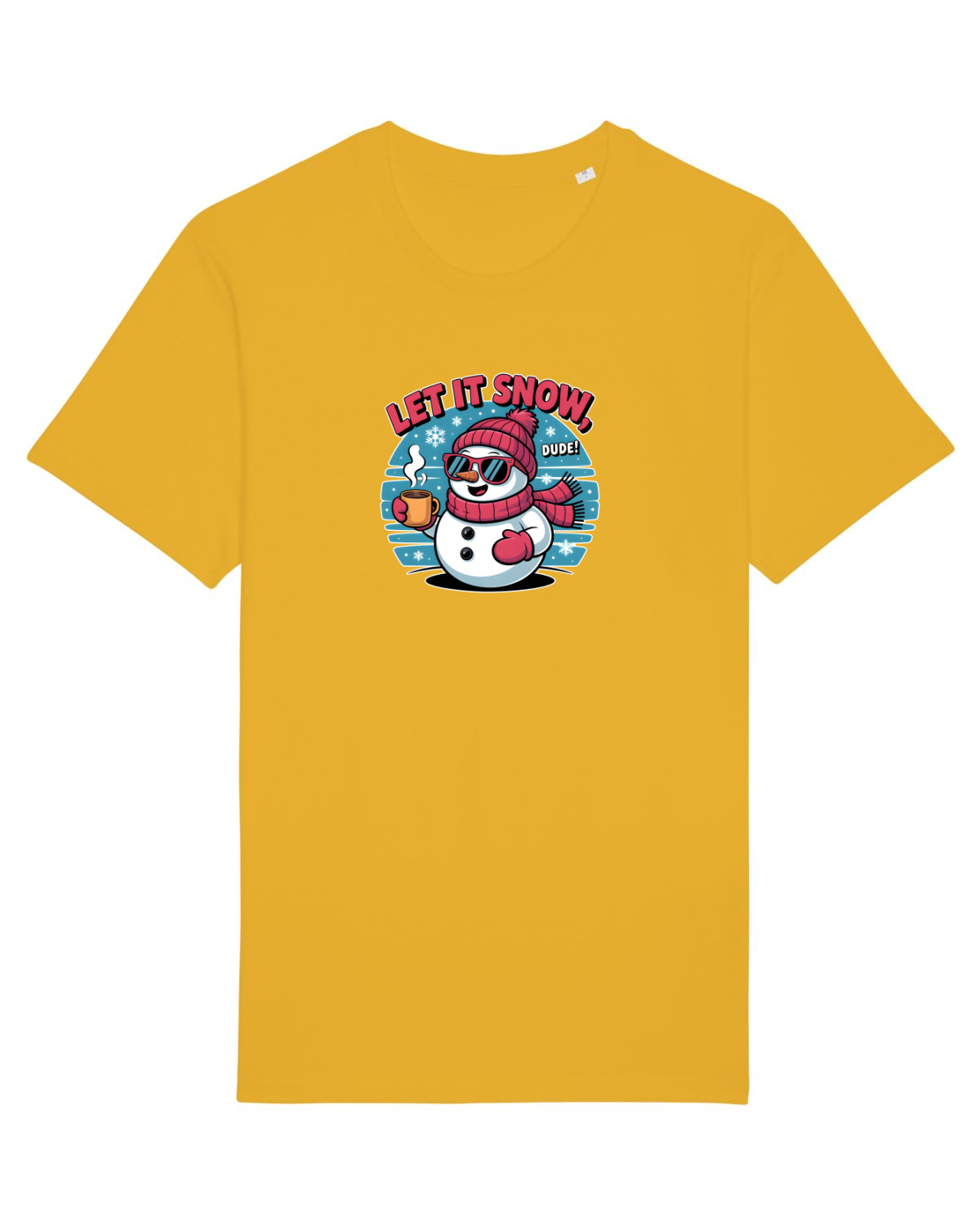 Tricou mânecă scurtă Unisex Rocker Spectra Yellow