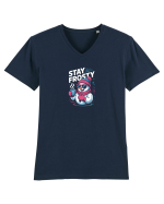 STAY FROSTY  -  OM DE ZAPADA COOL Tricou mânecă scurtă guler V Bărbat Presenter