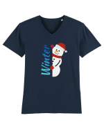Winter 3  Tricou mânecă scurtă guler V Bărbat Presenter