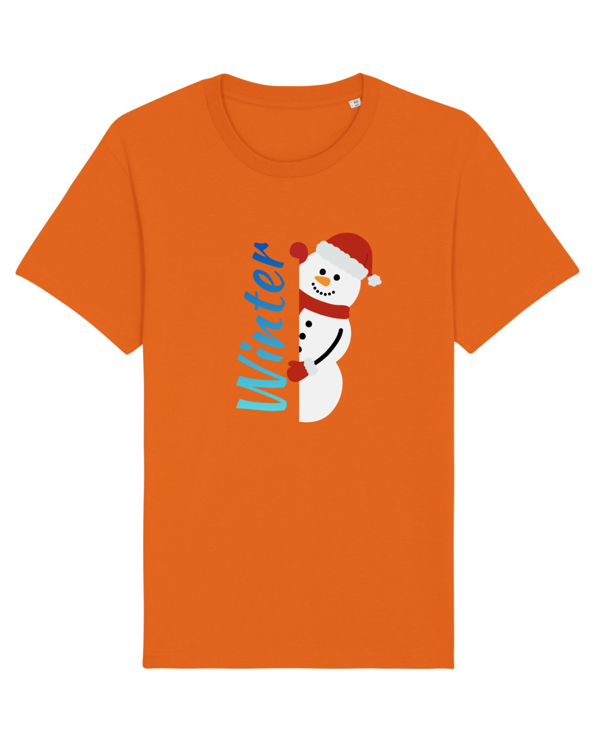 Tricou mânecă scurtă Unisex Rocker Bright Orange