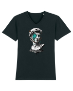 Old Cyberpunk  Tricou mânecă scurtă guler V Bărbat Presenter