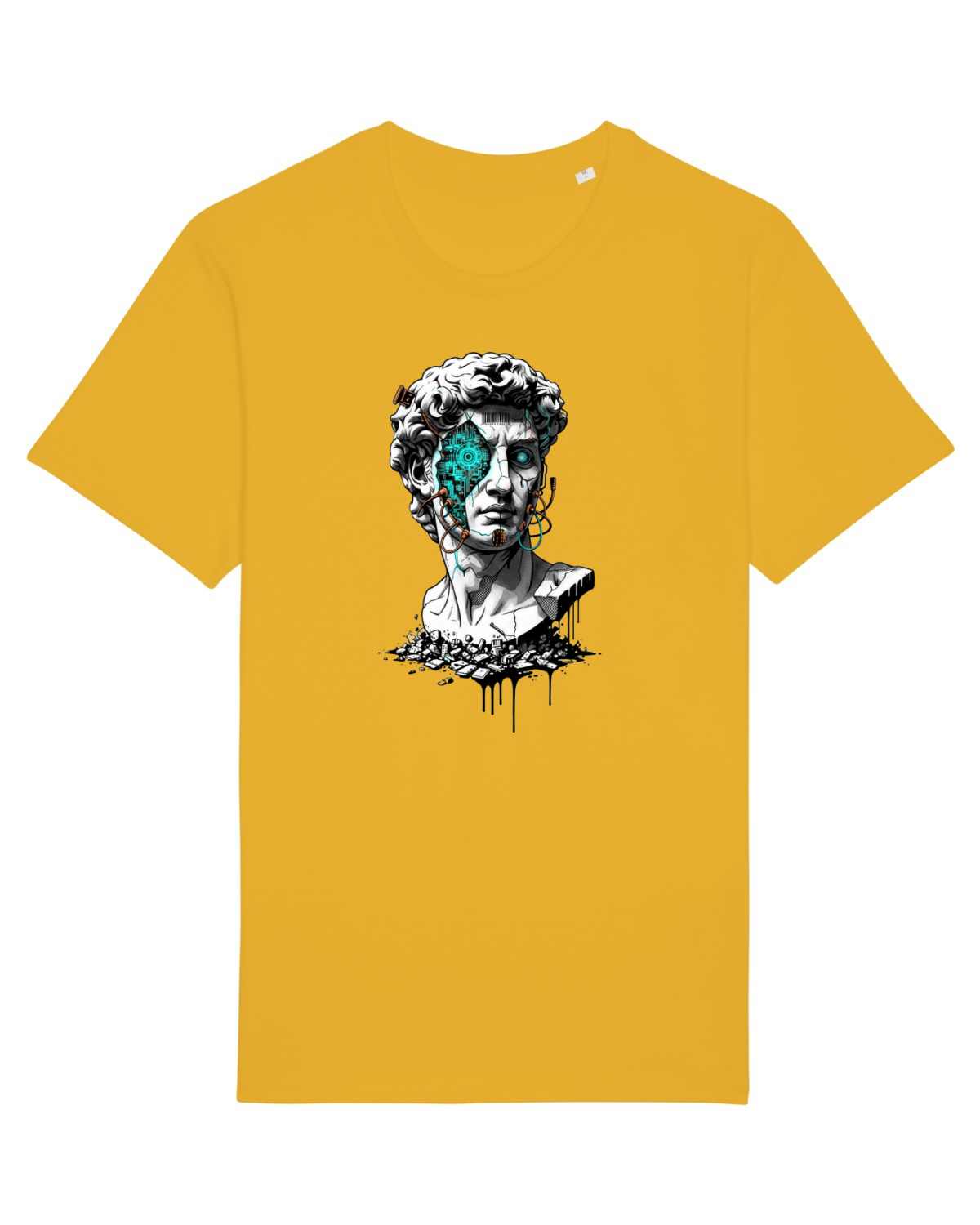 Tricou mânecă scurtă Unisex Rocker Spectra Yellow
