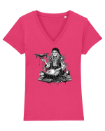 Witch 2.0 Tricou mânecă scurtă guler V Damă Evoker