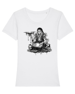 Witch 2.0 Tricou mânecă scurtă guler larg fitted Damă Expresser