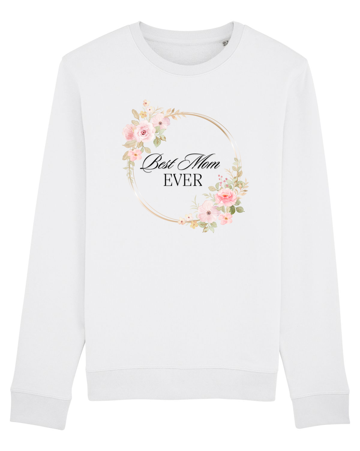 Bluză mânecă lungă Unisex Rise White