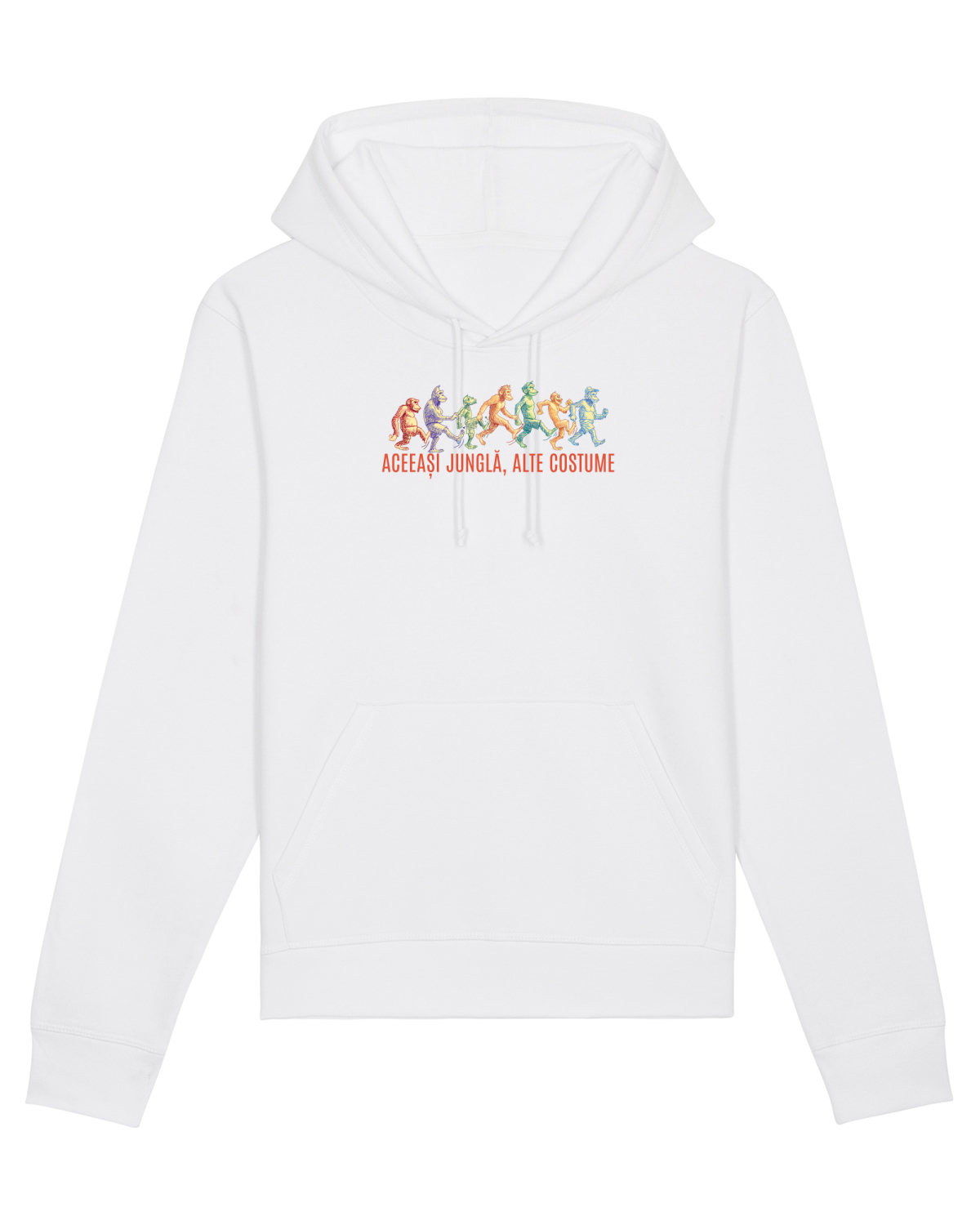 Hanorac Unisex Drummer White