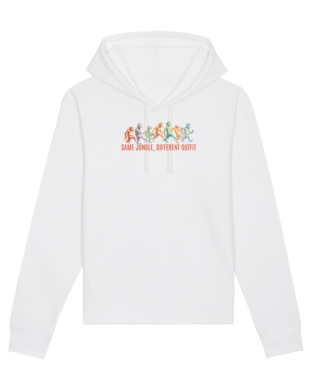 Hanorac Unisex Drummer White