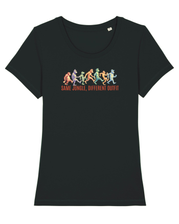 SAME JUNGLE, DIFFERENT OUTFIT  - maimute Black