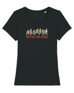BINE FACI, BINE GASESTI  - maimute Tricou mânecă scurtă guler larg fitted Damă Expresser