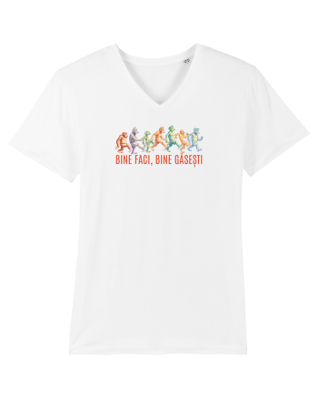 BINE FACI, BINE GASESTI  - maimute White