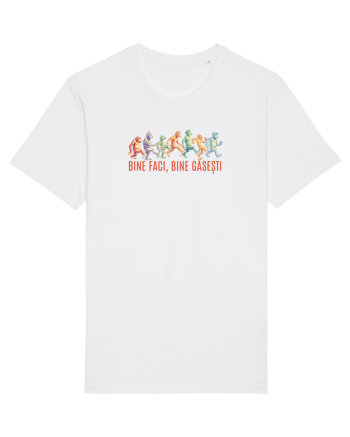BINE FACI, BINE GASESTI  - maimute White