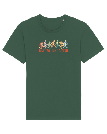 BINE FACI, BINE GASESTI  - maimute Bottle Green