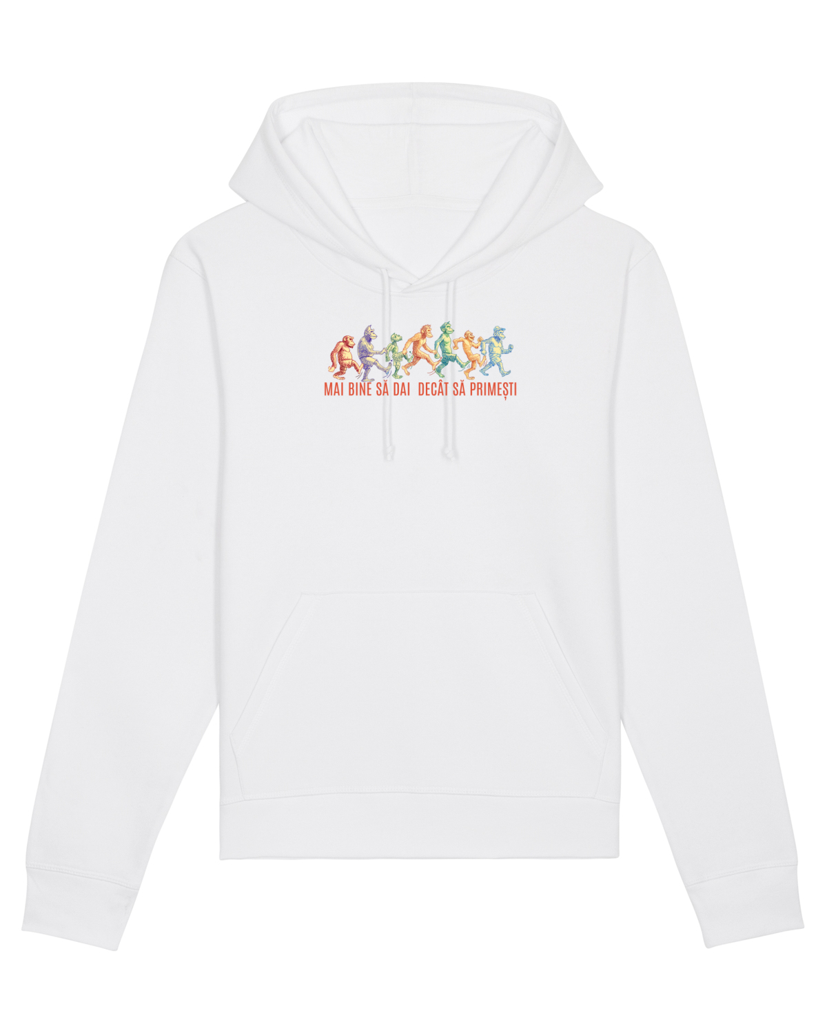 Hanorac Unisex Drummer White