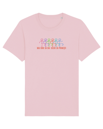 MAI BINE SA DAI DECAT SA PRIMESTI  - omuleti kicking a** Cotton Pink