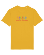 MAI BINE SA DAI DECAT SA PRIMESTI  - omuleti kicking a** Tricou mânecă scurtă Unisex Rocker