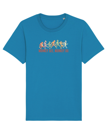 MONKEY SEE, MONKEY DO (rautatea / bunatatea se imita)  - maimute kicking a* Azur