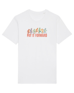 PAY IT FORWARD - maimute kicking a** Tricou mânecă scurtă Unisex Rocker