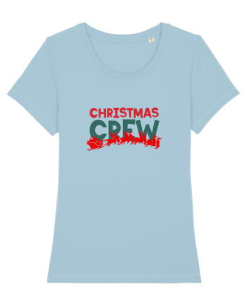 Christmas crew Sky Blue