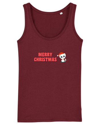 Merry Christmas  Burgundy