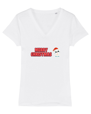 Merry Christmas  White