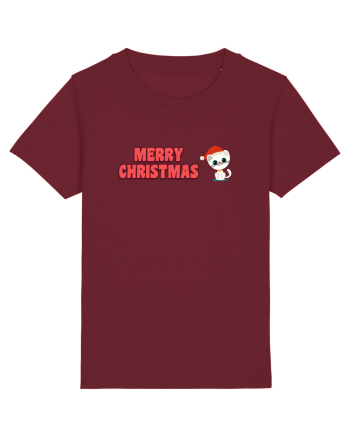 Merry Christmas  Burgundy