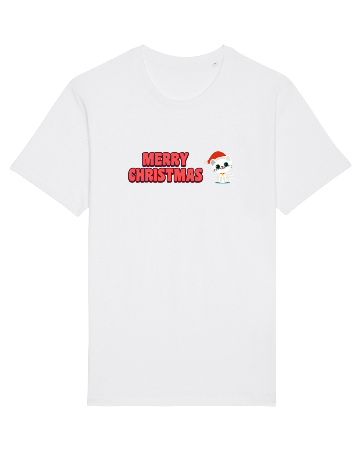 Tricou mânecă scurtă Unisex Rocker White